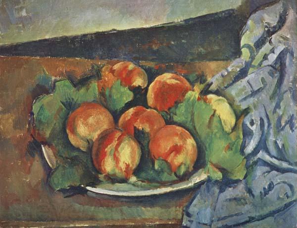 Paul Cezanne Dish of Peaches Spain oil painting art